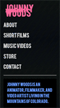 Mobile Screenshot of johnnywoods.com